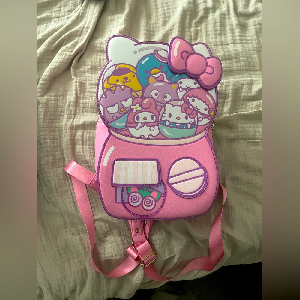Loungefly Sanrio Hello Kitty & Friends GumBall Kawaii Machine Backpack